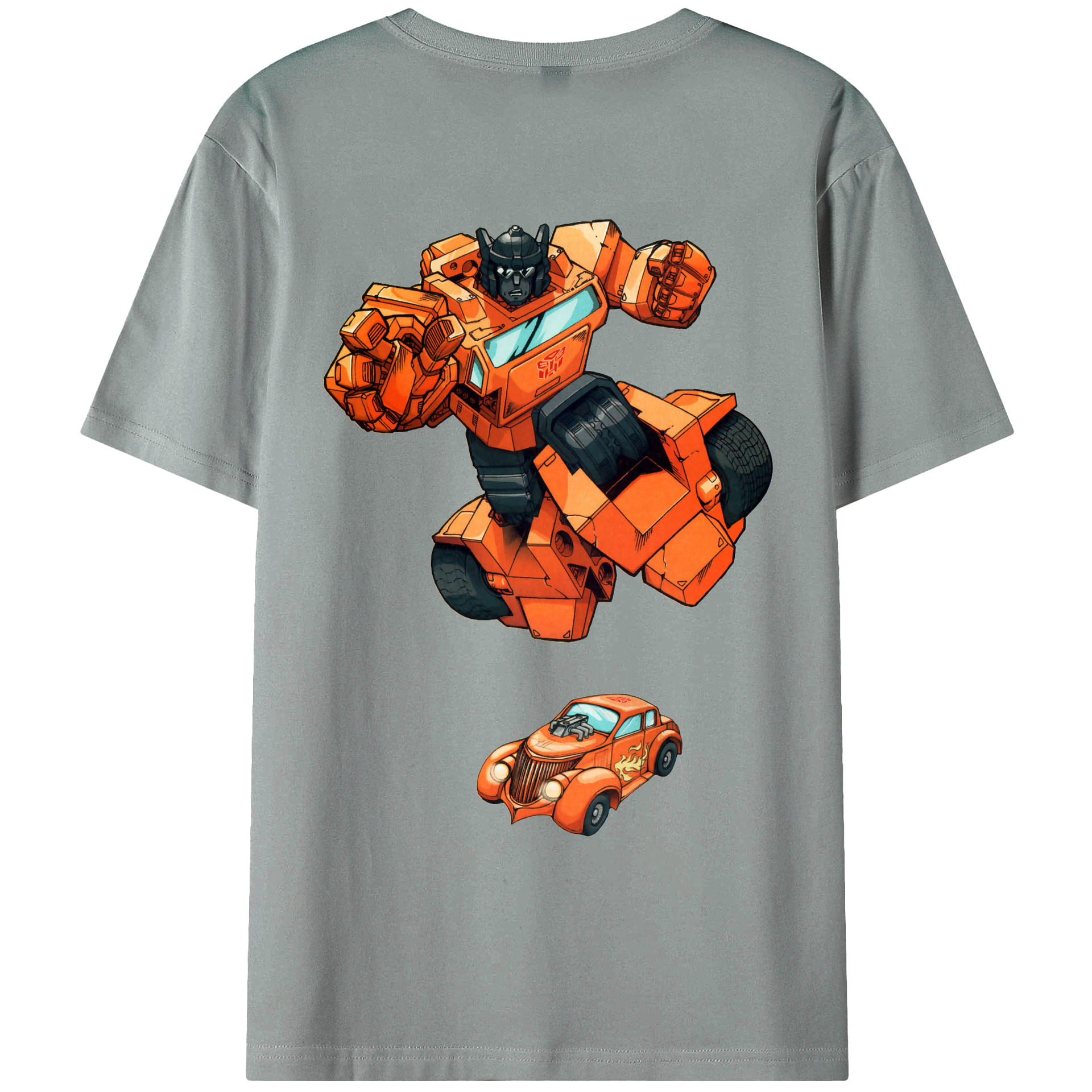 （画像用）  綿100％ メンズ半袖Tシャツ（バックプリント） 通気性